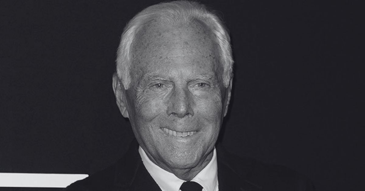 Falleció Giorgio Armani, diseñador italiano y 'rey de la moda', a los 91 años