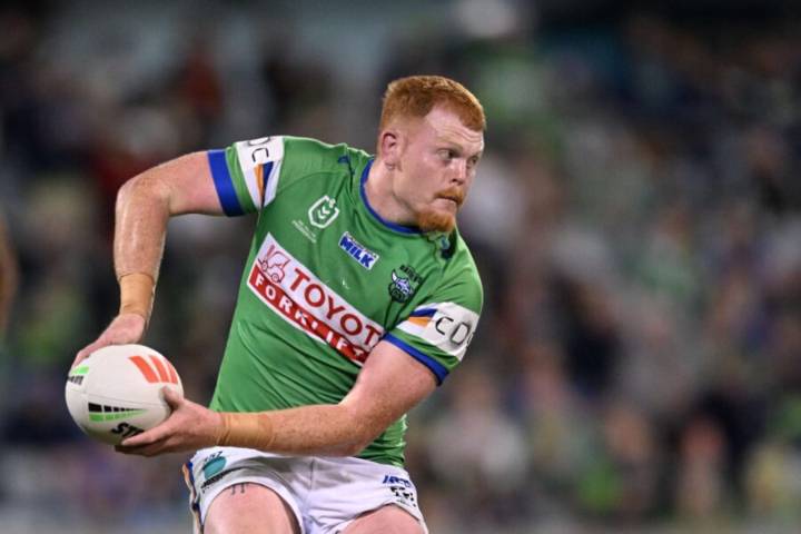 Raiders rest 10 players, Hughes back for Storm