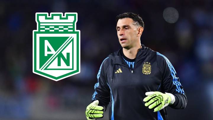Dibu Martínez elogió a una leyenda de Atlético Nacional: hinchas reaccionaron