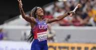Sha'Carri, Sydney, Noah anchor wins on a big closing day for Americans at worlds