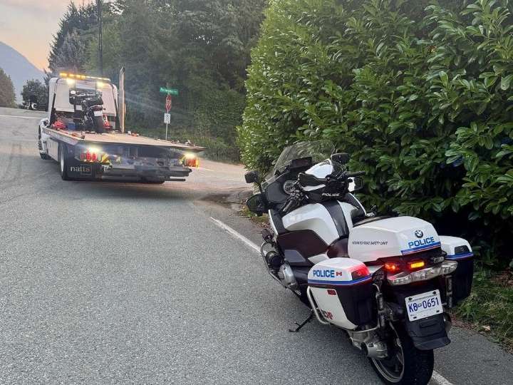 More than 60 vehicles impounded on Sea to Sky Highway in weeklong blitz