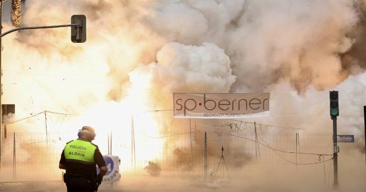 Las tres mascletàs de este fin de semana en Valencia