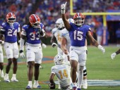 How do Gators slow USF dual-threat quarterback Byrum Brown?
