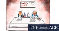 Peace? All Trump touches turns to custard