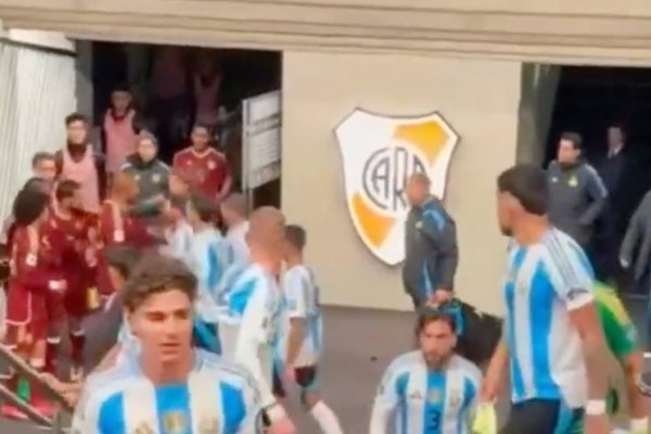 El encontronazo en vestuarios entre Lionel Messi y un jugador de Venezuela que no mostró la TV