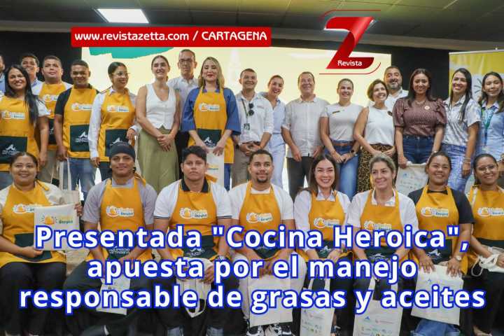 Presentada «Cocina Heroica», apuesta por el manejo responsable de grasas y aceites