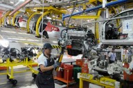 Con baja interanual y mensual, la industria utilizó el 58,2% de su capacidad instalada en julio