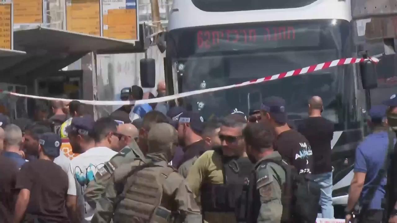 Shooting attack at Jerusalem bus stop kills at least 5