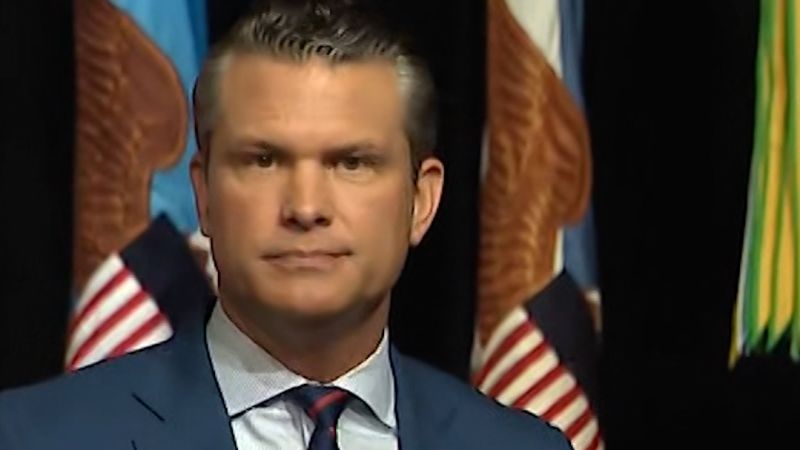 Hegseth criticizes ‘fat troops’ and ‘fat generals’