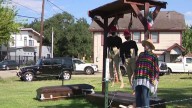 Viral Halloween display in Houston’s Second Ward fuels debate over immigration, free speech