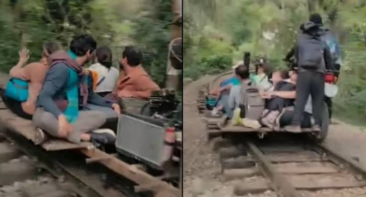 Cusco: turistas salen de Machu Picchu en plataformas artesanales por vía férrea 