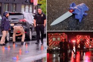 Deranged nut who was gunned down by NYPD ID'd after trying to bust into precinct, slash hero cop's throat
