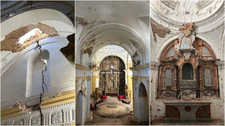 El espectacular convento barroco de Sevilla en ruinas que hoy parece un escenario de terror