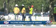Saluting Branches Day of Service held at Biloxi National Cemetery