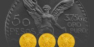 Precio del centenario de oro y onza de plata tras caída del dólar e incremento histórico de metales precioso