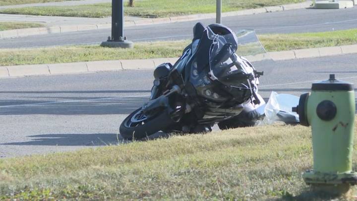 Man in 70s suffers life-altering injuries in SE Calgary motorcycle crash