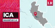 Temblor de magnitud 3,9 se sintió en Ica hoy, según IGP
