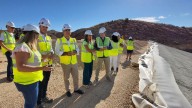 La restauración ambiental de San Cristóbal en Mazarrón alcanza el 70% y concluirá antes de que acabe el año