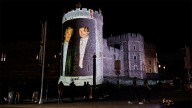Activistas proyectaron fotos de Donald Trump y Jeffrey Epstein en el castillo de Windsor durante una visita histórica