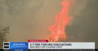 Fires force evacuations across multiple counties in California's Central Valley