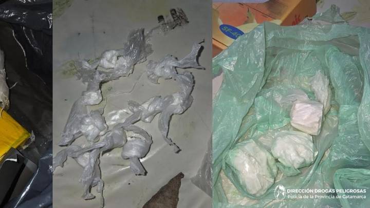Secuestraron cocaína, marihuana y más de un millón de pesos: un detenido