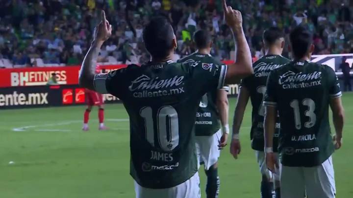 ¡Gigante! James Rodríguez volvió con gol y asistencia: el colombiano despertó a León