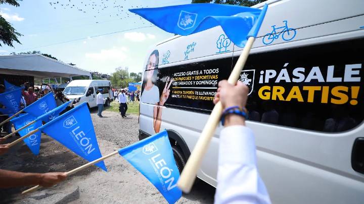 Ruta Pásale Gratis impulsa la red de parques y beneficia a 17 mil ciudadanos en León