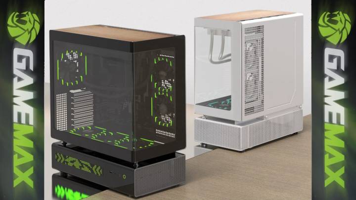 GAMEMAX Launches N90 PC Chassis, Featuring Dual-Chamber Floating Design And LED DOT Matrix Display At The Bottom