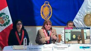 Delia Espinoza rechaza críticas de Eduardo Arana y defiende ejecución presupuestal del Ministerio Público