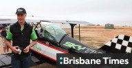 On a Roll: Kingsley Just in 2014 setting the Guinness world record for most consecutive rolls by an aircraft