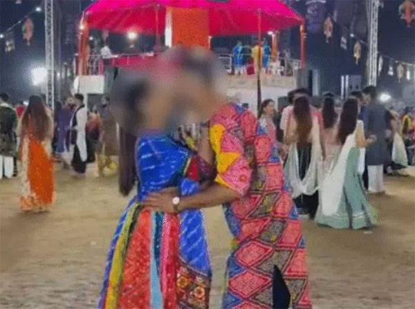 NRI couple apologizes after kiss at Vadodara garba sparks cultural controversy