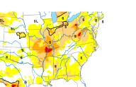 Portions of quad state now under extreme drought
