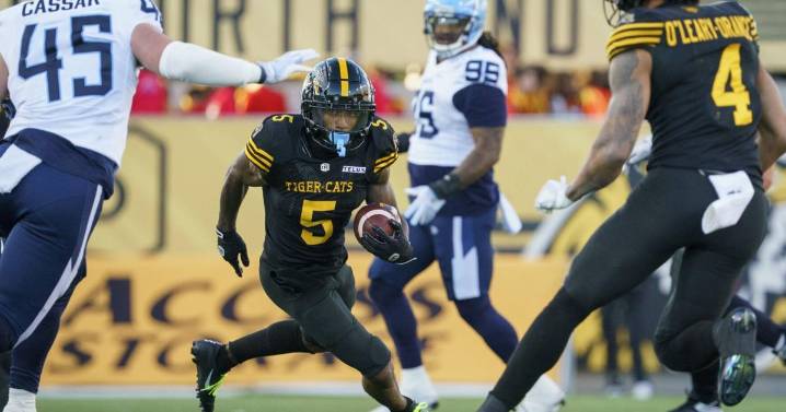 Run game still struggling as Ticats face Montreal