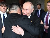 Putin meets North Korea’s Kim in Beijing