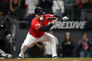 Guardians’ Fry has facial fractures after taking fastball to face