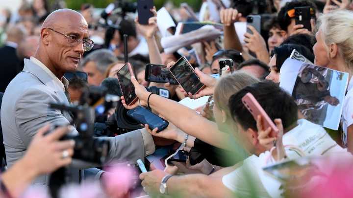 Dwayne Johnson presenta 'The Smashing Machine' en Venecia: "Ahora vivo mis sueños"