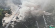 Residents react after massive apartment fire in Pittsburgh leaves dozens displaced