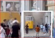 En Portugal se descarriló un funicular: Van 15 muertos