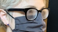 Mennonite Woman's Glasses are So Foggy She Can't Even See Who to Judge at the Liquor Store