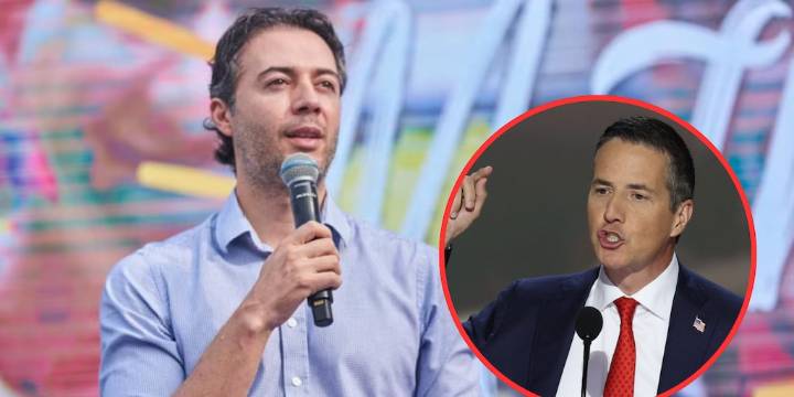 Quintero, en inglés, le respondió a Bernie Moreno sobre insinuaciones sobre origen de sus recursos: “Su calumnia dice más sobre usted que sobre mí”