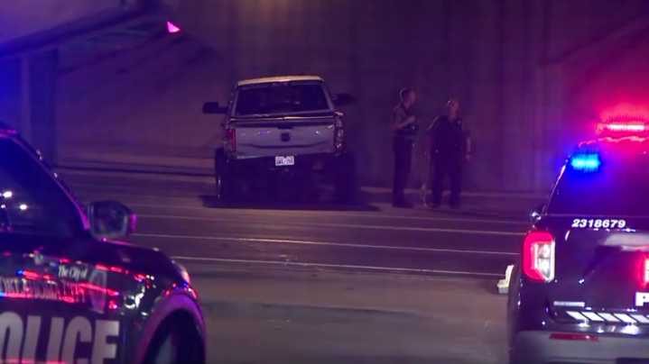 Two officers hurt in OKC police chase