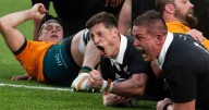 New Zealand rebounds from a Springboks shocker to beat Australia and retain the Bledisloe Cup