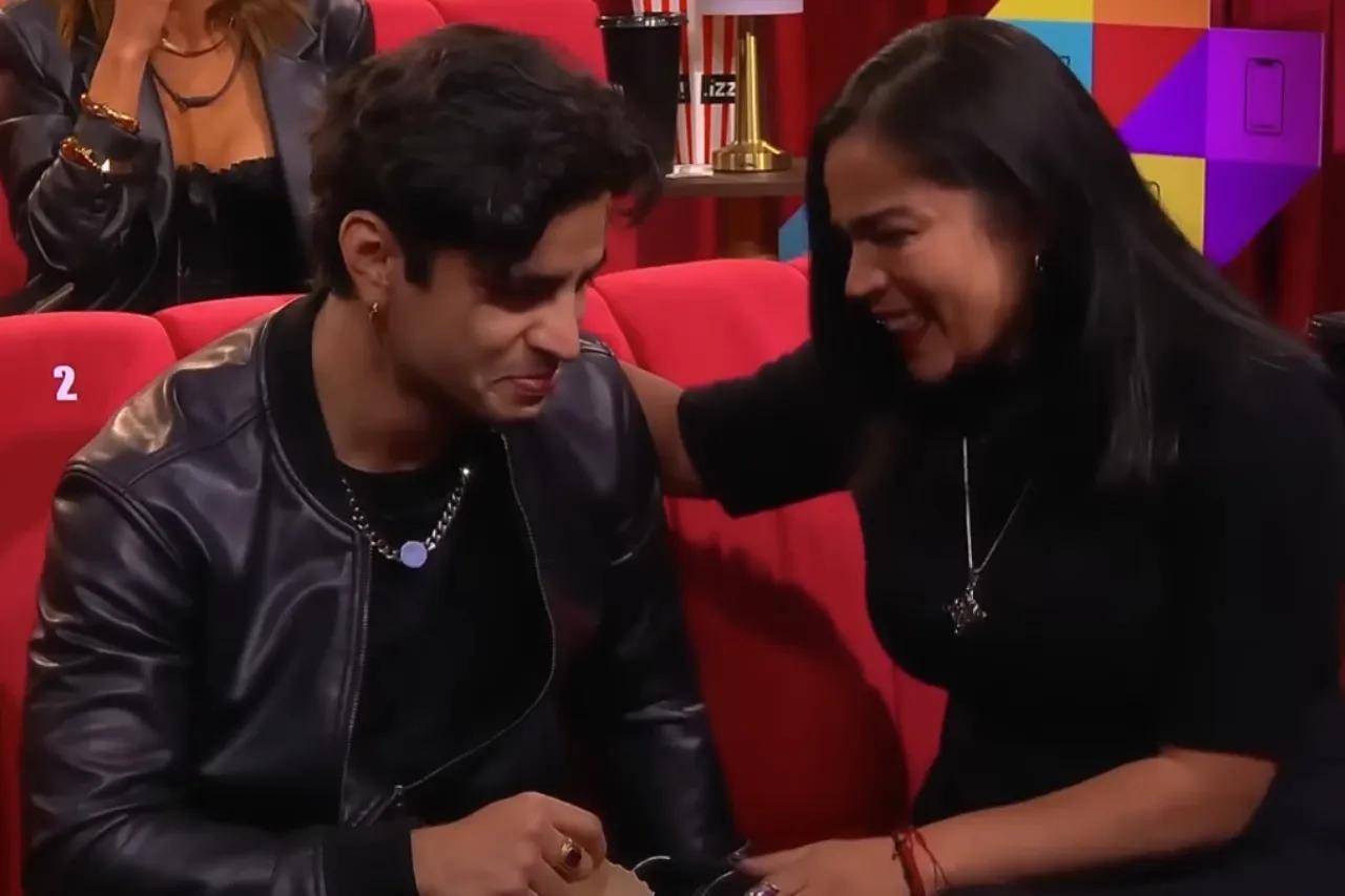 'Qué falta de respeto'; Aaron explota por incómoda pregunta sobre su mamá