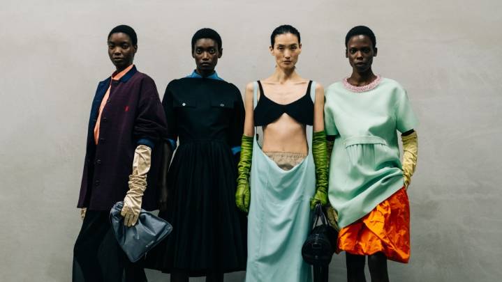 Backstage at Prada Spring 2026 Ready-to-Wear Collection [PHOTOS]