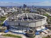 Manfred says Rays likely to restart ballpark site search