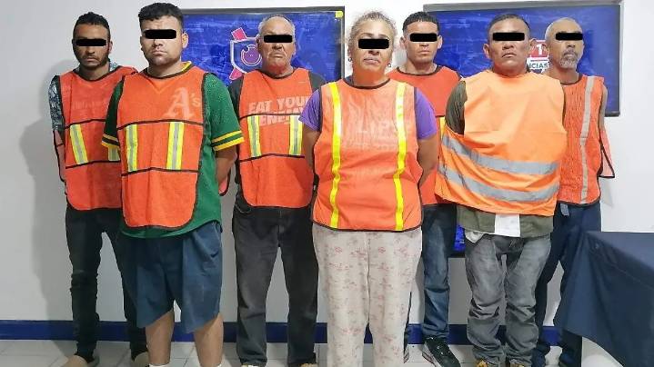 Detienen a siete individuos y una adolescente por secuestro en colonia Tierra Nueva