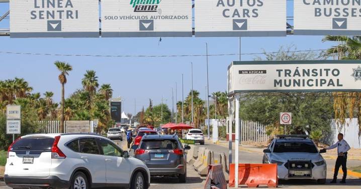 27 minutos para cruzar por garita Nuevo Mexicali; 1 hora 21 minutos en Zona Centro