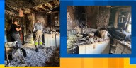 Knoxville home deemed uninhabitable after fire breaks out in kitchen, fire department says