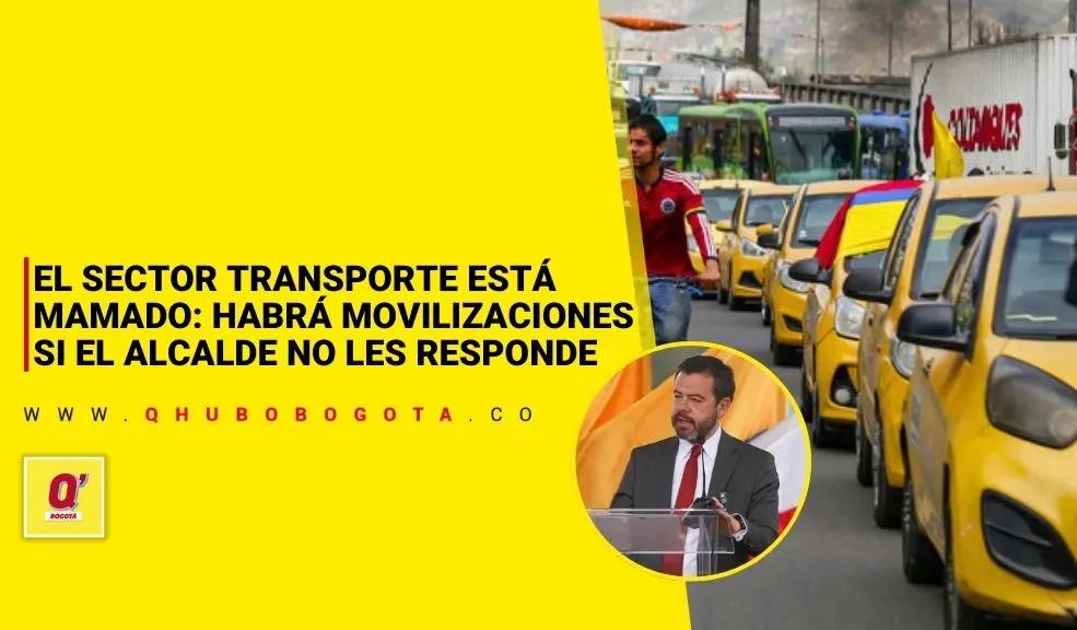 El sector transporte está mamado: habrá movilizaciones si el alcalde no les responde