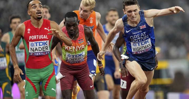 Portugal's Isaac Nader is the out-of-nowhere winner of men's 1,500 meters at world championships